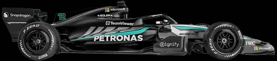 Mercedes Formula 1 aracı